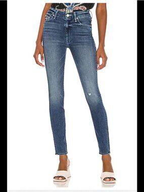 Mother High Waisted Looker in Getalongs, 27. EUC